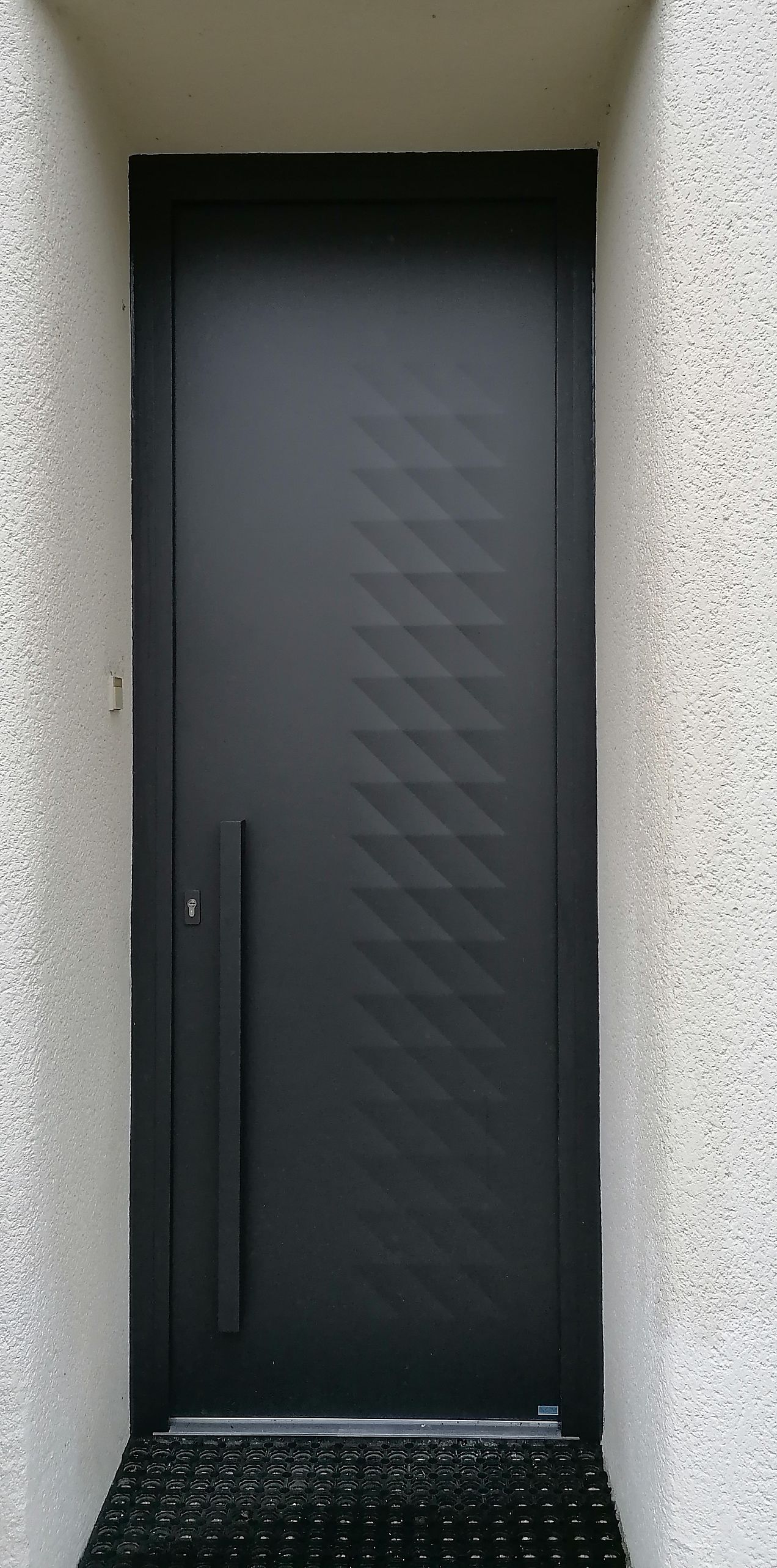 porte-bel-m-origami noir - GSM Courtier en Menuiseries